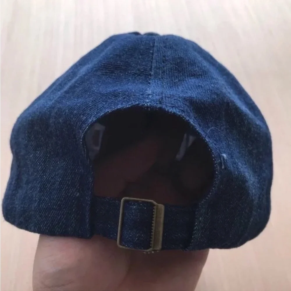 NEW YORK Blue Denim Chambray Cap